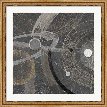 Framed Orbitale II Print