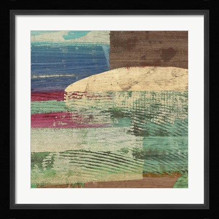 Framed Early Morning on the Enchanted Lagoon II Print