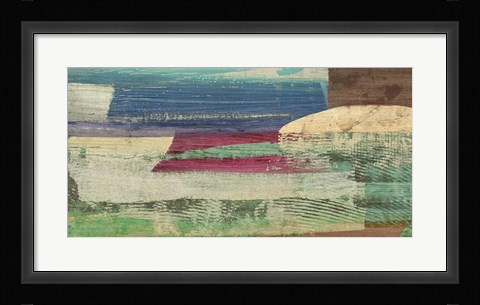 Framed Early Morning on the Enchanted Lagoon Print