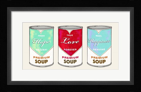 Framed Tastes of Life Print