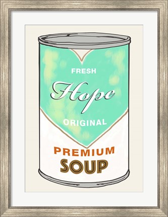 Framed Hope Soup Print