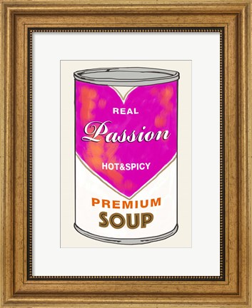 Framed Passion Soup Print