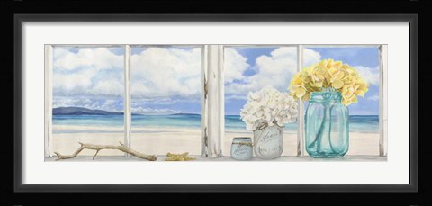 Framed Atlantique (detail) Print