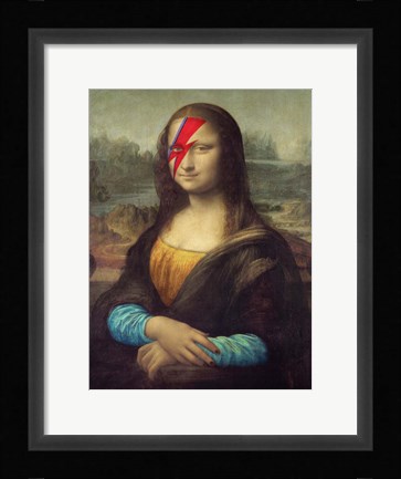 Framed Glam Lisa Print