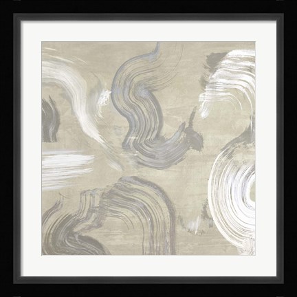 Framed Of Sand and Stone (detail) Print