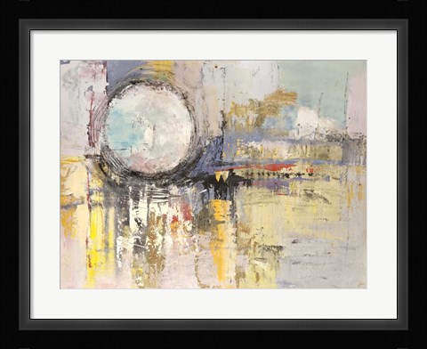 Framed Tramonto di Luna Print