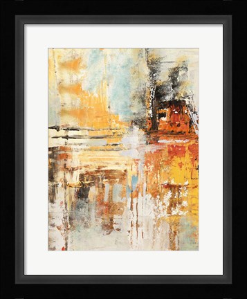 Framed Riflessi del Mattino I (detail) Print