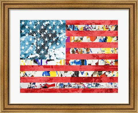 Framed United States of Pop Print