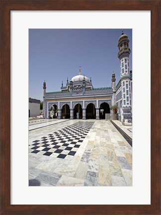 Framed Shrine Of Shah Abdul Latif Bhittai, Bhit Shah, Sindh, Pakistan Print