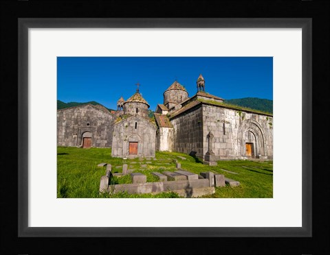 Framed Haghpat Monastery, Unesco World Heritage Site, Debed Canyon, Armenia Print