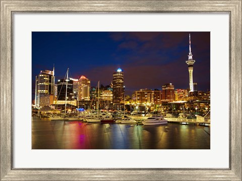 Framed Auckland, North Island, New Zealand Print