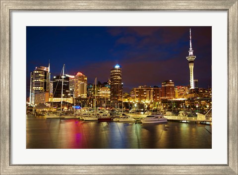 Framed Auckland, North Island, New Zealand Print
