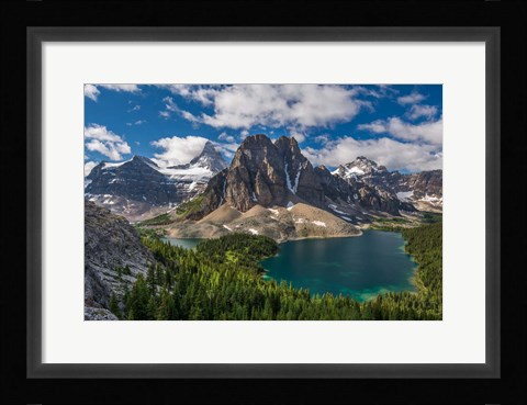 Framed Mount Assiniboine Provincial Park, British Columbia, Canada Print