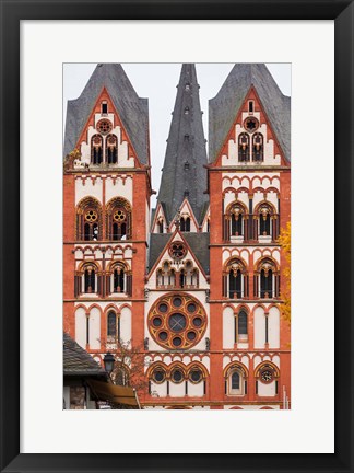 Framed Germany, Hesse, Limburg An Der Lahn, St Georgsdom Cathedral, 13th Century Print