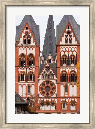 Framed Germany, Hesse, Limburg An Der Lahn, St Georgsdom Cathedral, 13th Century Print