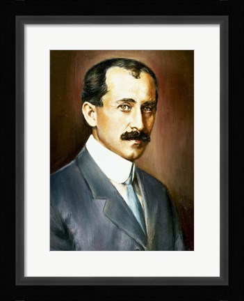 Framed Wright, Orville (Dayton, 1871-1948) American Aviator With His Brother Print
