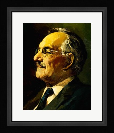 Framed Waksman, Selman Aabraham (1888- 1973) Print