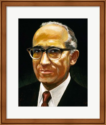 Framed Salk, Jonas (1914-1995) Print