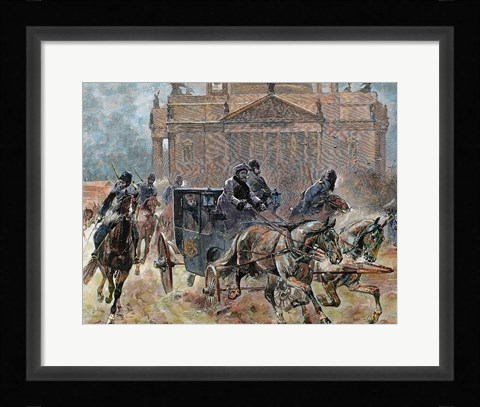 Framed Alexander Iii (St Petersburg, 1845-Livadija, 1894) Print