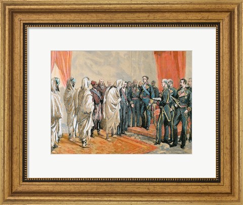 Framed Amadeo I (1845-1890) Duke Of Aosta And King Of Spain (1871-1873) Print