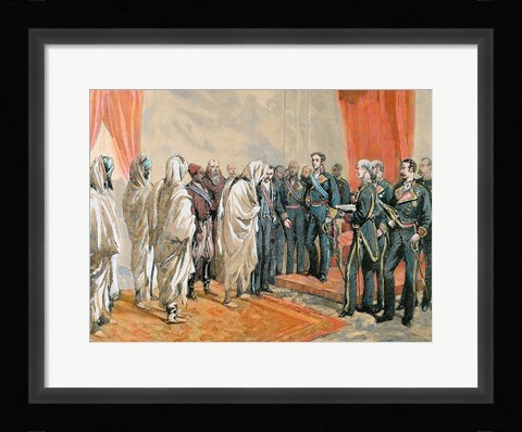 Framed Amadeo I (1845-1890) Duke Of Aosta And King Of Spain (1871-1873) Print