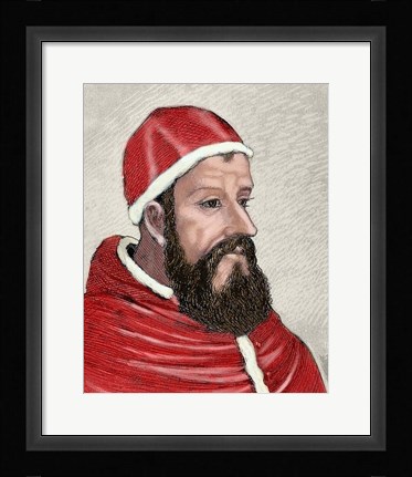 Framed Clement VII (1478-1534) Print