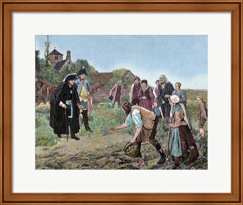 Framed Frederick The Great (1712-1786) Print