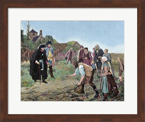 Framed Frederick The Great (1712-1786) Print