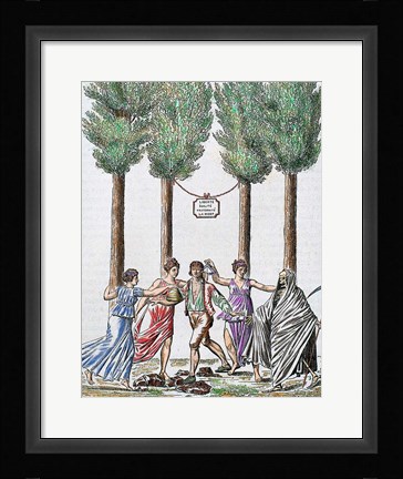 Framed Allegory Of The French Revolution French Print