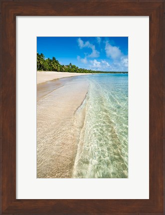Framed Ha&#39;apai, Tonga, South Pacific Print