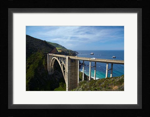Framed Bixby Creek Bridge, California Print