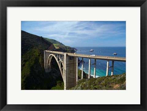 Framed Bixby Creek Bridge, California Print