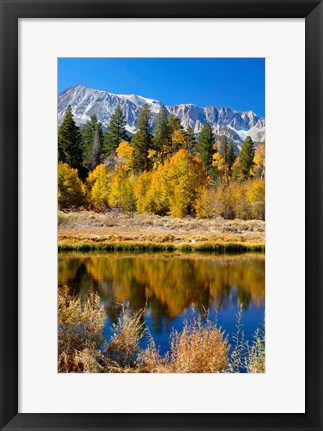 Framed Yosemite&#39;s Mount Dana Print