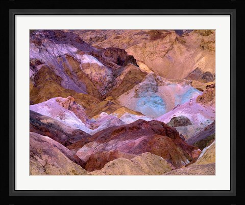 Framed California, Death Valley Np, Artist's Palette Print