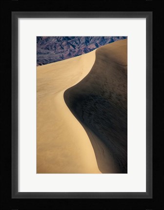 Framed Big Sand Dune, California Print