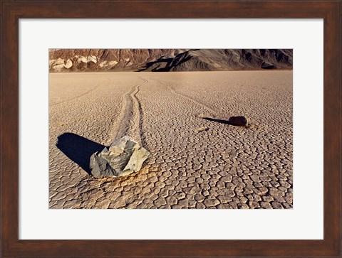 Framed California, Death Valley Racetrack Print