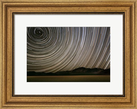 Framed California, Death Valley Star Streaks Print