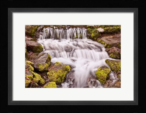 Framed California, Yosemite, Small Falls Print