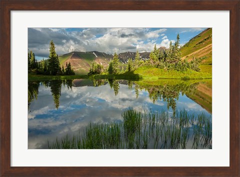 Framed Paradise Divide, Gunnison National Forest, Colorado Print