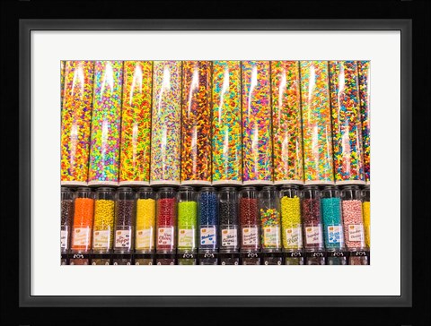 Framed Savannah's Candy Kitchen Print