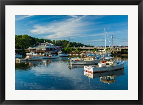 Framed Perkins Cove, Maine Print