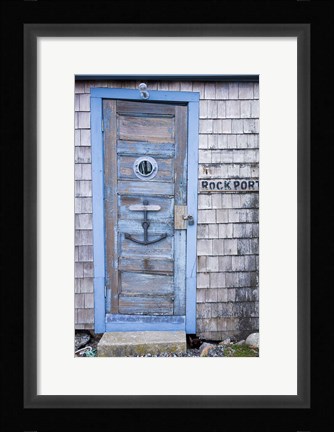 Framed Rockport Fishing Shack, Massachusetts Print