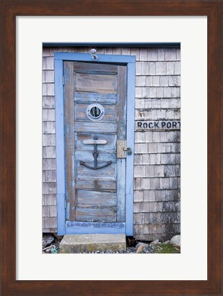 Framed Rockport Fishing Shack, Massachusetts Print