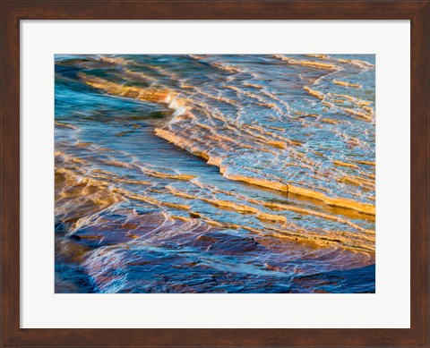 Framed Lake Superior In Picture Rock National Seashore Print