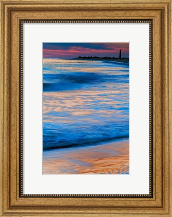Framed Cape May Lighthouse, New Jersey Print