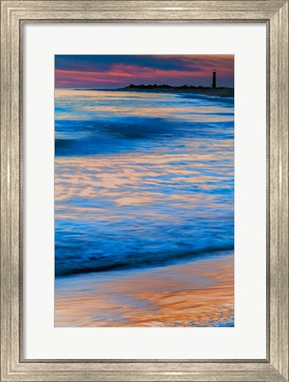 Framed Cape May Lighthouse, New Jersey Print