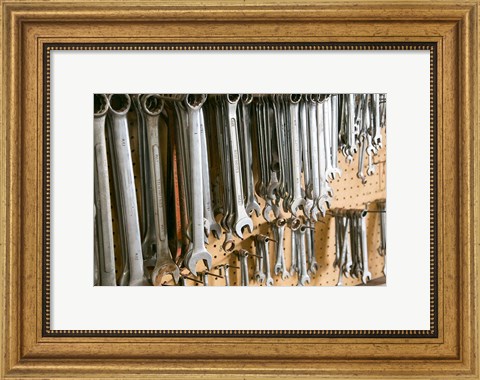 Framed Variety Of Wrenches, New Mexico Print