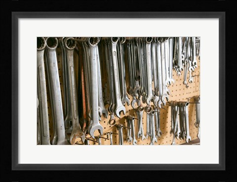 Framed Variety Of Wrenches, New Mexico Print