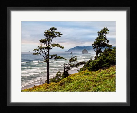 Framed Cannon Beach, Oregon Print
