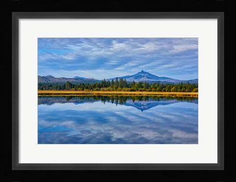 Framed Black Butte Ranch Panorama, Oregon Print